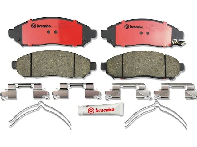 Juego de pastillas de freno delanteras para Nissan Frontier 2005-2020 2019 2012 2011 2016 CZ834KQ Foto 1 de 1