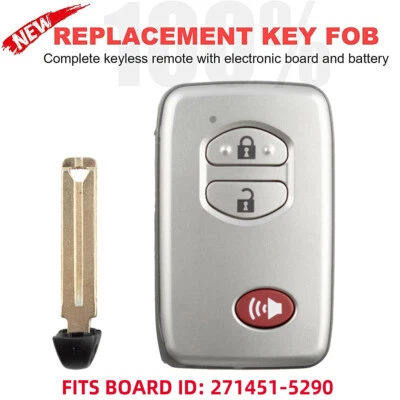 Llavero remoto inteligente sin llave para Toyota 4Runner 2009-2019 HYQ14ACX - 271451-5290 Foto 1 de 3