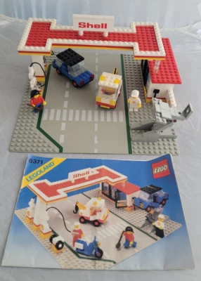 Lego Legoland Town Shell Service Station 6371 - Bild 1 von 4