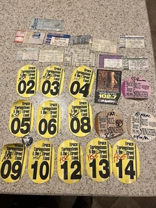 Bruce Springsteen Backstage Passes World Tour Ticket Stub Mix Lot - Picture 1 of 11