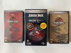 Jurassic Park / The Lost World  (2 x VHS Box  Collection 2001) - Picture 1 of 24