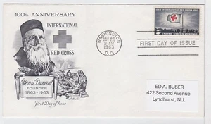 TurtlesTradingPost- American Red Cross 1963- #1239 FDC Artmaster Cachet - Picture 1 of 1