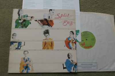 SPLIT ENZ – DIZRYTHMIA LP – Nr MINT A1/B1 UK 1977 CROWDED HOUSE - Image 1 of 2