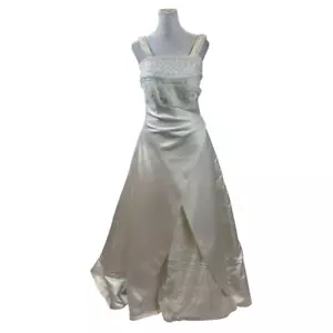 Haute Couture Maggie Sottero Beaded Top Lace Up Back Bridal Gown Size 12 - Picture 1 of 16