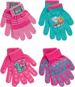 Nickelodeon Girls Paw Patrol 4 Pack Mitten or Glove Set, Toddlers/ Little Girls - Picture 1 of 11