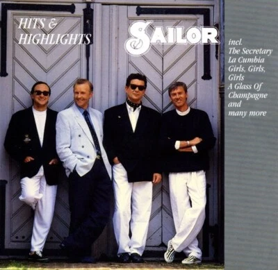 SAILOR - HITS & HIGHLIGHTS - CD ALBUM - BMG / RCA - 1994 - Bild 1 von 2