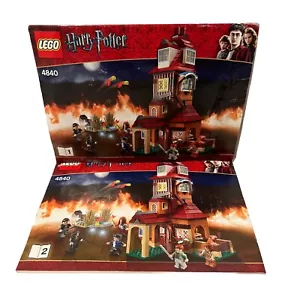 LEGO Harry Potter La tana 4840 Manuale di istruzioni solo libri 1 e 2 - Foto 1 di 4