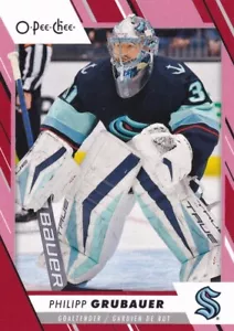 PHILIPP GRUBAUER 2023-24 OPC O-PEE-CHEE ROJO PARALELO #164 SEATTLE KRAKEN - Imagen 1 de 2