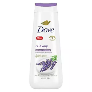 Dove Relaxing Body Wash for Women Lavender Oil & Chamomile Cleanser, 24 oz - Picture 1 of 1