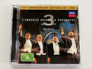 Three Tenors 25th Anniversary by Pavarotti / Domingo / Carreras / Mehta (CD) - Picture 1 of 7