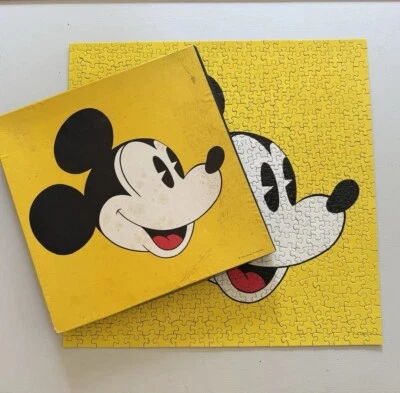 Vtg Springbok Puzzle Mickey Mouse Walt Disney Productions 1972 100% Complete! - Image 1 of 4
