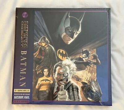SDCC 2024 Mondo BATMAN OST 2XLP & Graphic Novel Box Set RARE xx/1000 IN HAND - Image 1 of 4