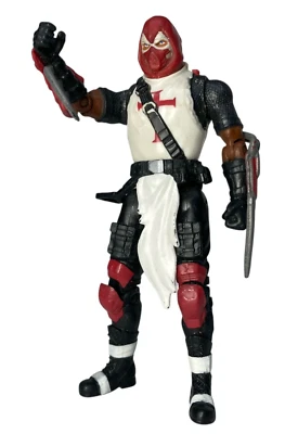 DC Multiverse Azrael 4" Action Figure 2013 Loose Mattel Batman Missing Weapon - Image 1 of 4