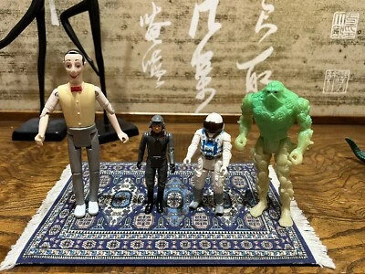 Vintage Toys 1980s Toy Lot Star Wars At At Swamp Thing Peewee Herman Robotix - Image 1 of 4