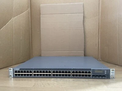 Juniper EX3300-48P Gigabit PoE+ Switch with Brackets Juniper 750-034250 - Image 1 of 4