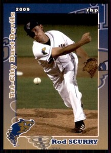 2009 Grandstand Tri-City Dust Devils Rod Scurry Jr. Tri-City Dust Devils #NNO