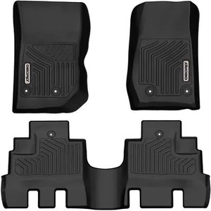 Tapetes forros OEDRO para Jeep Wrangler JK/JKU 2014-2018 4 puertas TPE para todas las estaciones - Imagen 1 de 8