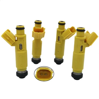 Juego de 4 inyectores de combustible REMAN MEJORADO para Toyota Camry 2004-2009 2,4 L L4 2005-2008 Foto 1 de 4