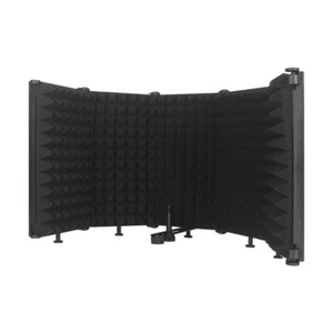 Foldable Adjustable Sound Absorbing Vocal Recording Panel Portable L3S5 - Picture 1 of 10