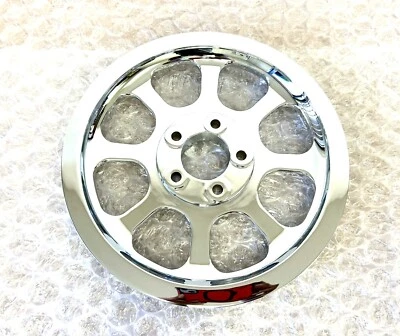 Harley Davidson Softail Fatboy, Heritage Chrome Belt Pulley 2000-2006 oem 70T - Image 1 of 4