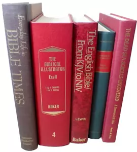 (5) Vintage HC Bücher Theologische & Religionswissenschaft Bibelkommentar - Bild 1 von 18