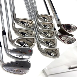 Ping i3 + Iron Set W-9, Diabl Edge 3-4, Vokey BV 56-58, Ping Anser Putter Read! - Picture 1 of 6
