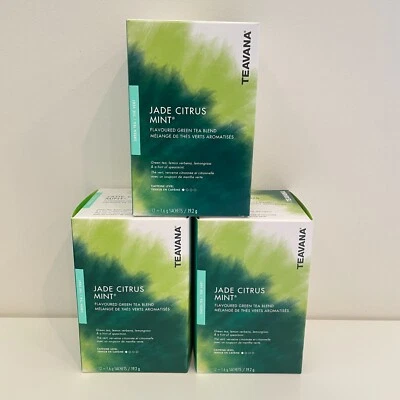 Starbucks Teavana Jade Cítricos Menta Té 3 Cajas Total 36 Sobres ENVÍO GRATUITO Foto 1 de 2