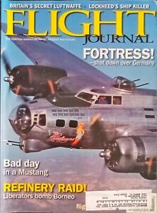 Flight Journal Magazine Aviation Feb 2003 Fortress Mustang Lockheed Luftwaffe