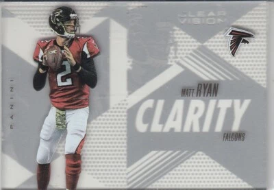 MATT RYAN 2015 Panini Clear Vision Clarity #CL18 Falcons - Image 1 of 2