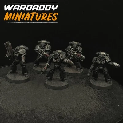 Bien Pintado Warhammer 40k Manos de Hierro Primaris Hellblasters ×5 N2 Games Workshop Foto 1 de 4