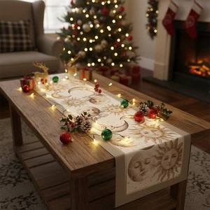 Cotton Kitchen Runner 55x150 TAG HOUSE Sun Moon - Picture 1 of 2