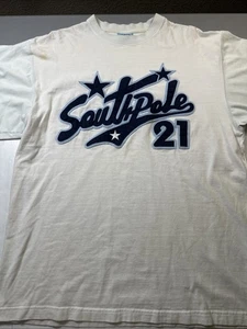 Southpole Tshirt Uomo Grafica Maglietta Hip Hop Streetwear Bianco, Blu Taglia-L #140 - Foto 1 di 18