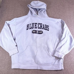 Felpa da baseball Southern Maryland Blue Crabs con cappuccio unisex - Foto 1 di 7