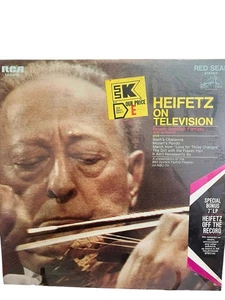 Heifetz On Television Vinyl LP SEALED LSC-3205 RCA Red Seal 1971 Ships From USA - Picture 1 of 4