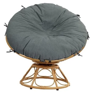 Funda Cojín Papasan SOLO Gruesa Suave 55" x 55" (Pack de 1) Gris - Terciopelo - Imagen 1 de 8
