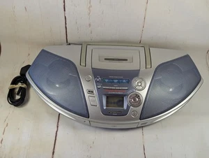 Panasonic RX-ES27 Cassette/CD /Radio Vintage Boom Box Tested - Picture 1 of 8
