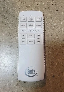Massaggio letto regolabile perfetto movimento remoto Serta RARO originale serie 1 funzionante - Foto 1 di 10