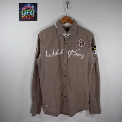 Robe Di Kappa Les Voiles DecSaint Tropez Men’s Shirt Embroidered Size Medium - Image 1 of 4