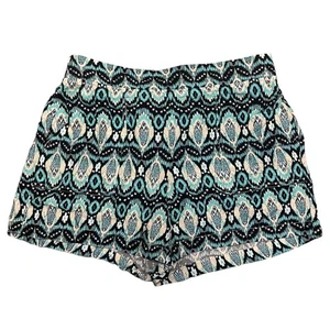 Pantalones Cortos WildFox Azul Pull On Calce Relajado Talla Grande Nuevos sin Etiquetas - Imagen 1 de 3