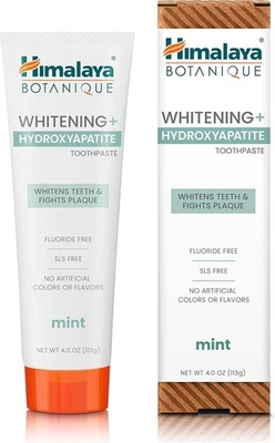 Himalaya Botanique Whitening + Hydroxyapatite Toothpaste, 4 Ounce (Pack of 1)  - Image 1 of 4