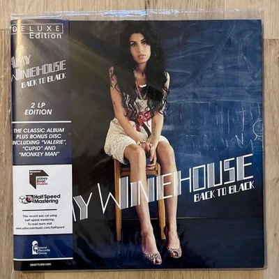 Amy Winehouse - Back To Black Deluxe Edition 2 x 12“ Vinyl Half Speed Master - Bild 1 von 3