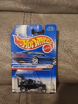 Carro Hot Wheels 1999 First Editions #11 de 26 carros - Fiat 500C #919 - Imagem 1 de 4