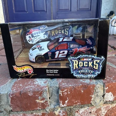 Hot Wheels Mattel Diecast 1/24 Nascar Rocks America Jeremy Mayfield #12 Guitar - Image 1 of 4