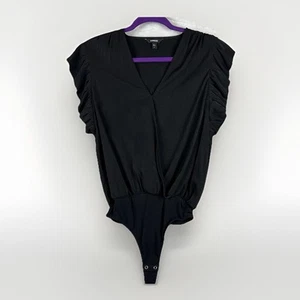 Body Express Pequeño Negro Volantes Salir Día a Noche - Imagen 1 de 8