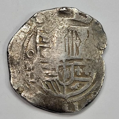 1618 DATED Mexico Cob 8 Reales Mo D Scarce Type Assayer D Spanish *K52 - Image 1 of 4