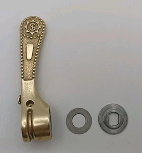 Simplex Gold SLJ5007 Levier De Vitesse Anodized Or Vélo Vintage Lever Shifter  - Picture 1 of 9