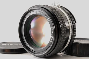 Nikon AI-S NIKKOR 50mm F1.4 MF Standard Prime Lens For F Mount NEAR MINT+ Japan - Picture 1 of 12