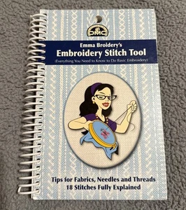 DMC Embroidery Stitch Handbook ~ 18 Key Stitches ~ Spiral Bound Book New - Picture 1 of 3