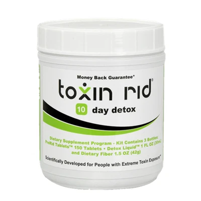 Toxin Rid - 10 Day Detox Kit - Natural Ingredients - Vegan - From Manufacture - Image 1 of 4