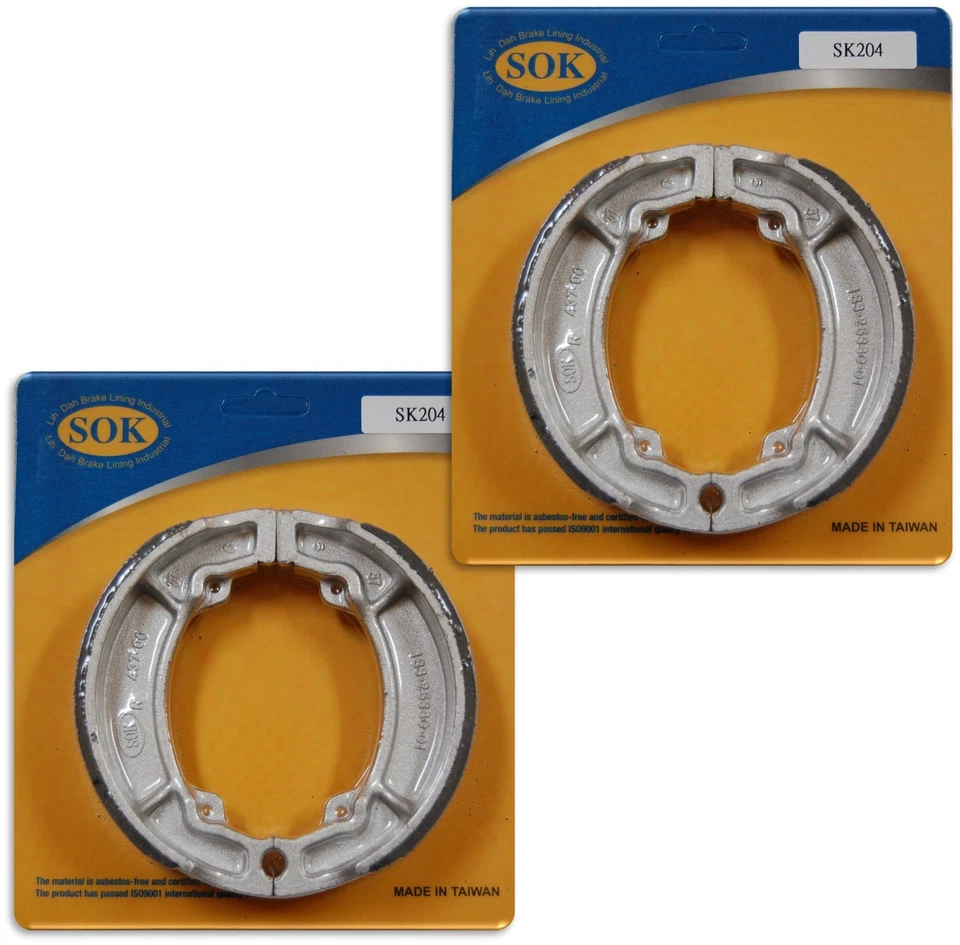 FRONT&REAR BRAKE SHOES fit YAMAHA XT 250, 1980-1984 XT250 - Image 1 of 1